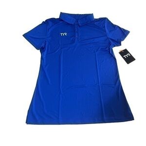 TYR Female Alliance Coaches Polo - Royal - Size XXL - NWT